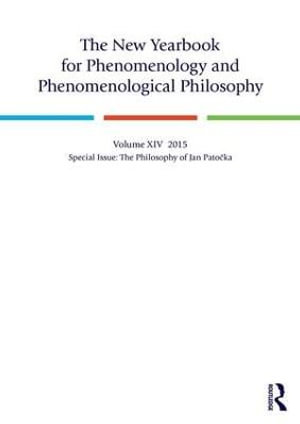 The New Yearbook for Phenomenology and Phenomenological Philosophy : Volume 14, Special Issue: The Philosophy of Jan Patocka - Ludger Hagedorn