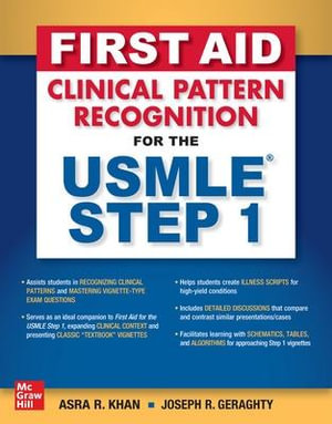 First Aid Clinical Pattern Recognition for the USMLE Step 1 - Asra R. Khan