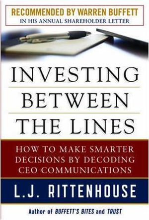 Investing Between the Lines (PB) - L.J. Rittenhouse