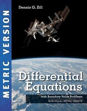 Differential Equations with Boundary-Value Problems, International  Metric Edition : 9th edition - Dennis Zill