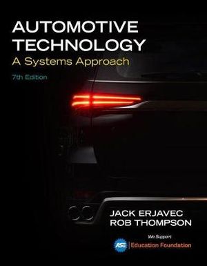 Automotive Technology : 7th Edition - A Systems Approach - Jack Erjavec