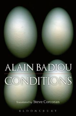 Conditions - Alain  Badiou