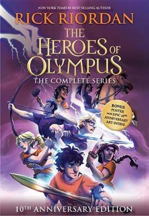 Heroes of Olympus Paperback Boxed Set, The-10th Anniversary Edition [With Poster] : Heroes of Olympus - Rick Riordan