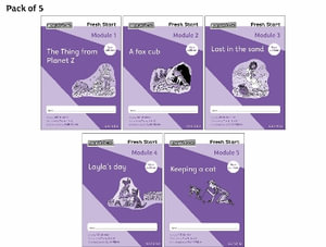 Read Write Inc Fresh Start : 2024 Modules 1-5 - Pack of 5 - Ruth Miskin