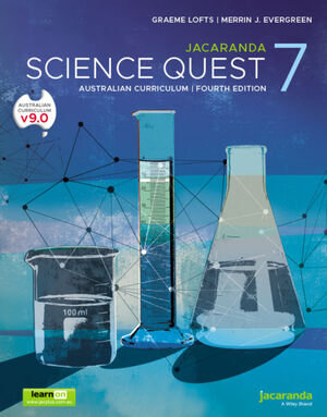 Jacaranda Science Quest 7 Australian Curriculum 4e learnON and Print : Science Quest for Aust Curriculum Series - Graeme Lofts