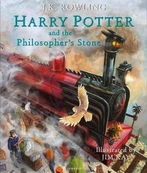 Harry Potter and the Philosopher's Stone  : Harry Potter Illustrated Edition, Book 1 - J.K. Rowling