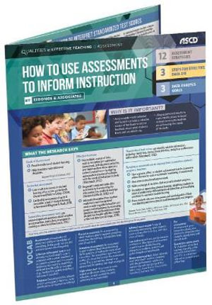 How to Use Assessments to Inform Instruction : Quick Reference Guide - Stronge & Associates