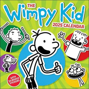 Wimpy Kid 2025 Wall Calendar - Jeff Kinney