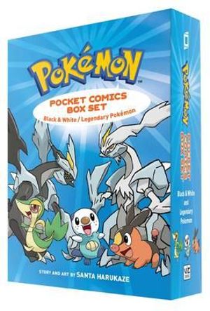 Pokemon Pocket Comics Box Set : Black & White / Legendary Pokemon - Santa Harukaze