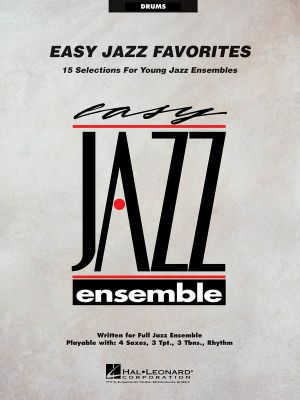 Easy Jazz Favorites : Drums, Level 2 - Hal Leonard Publishing 