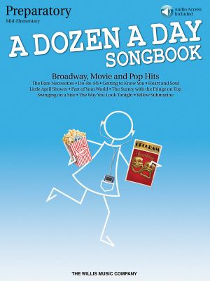 A Dozen A Day Songbook : Piano - Prepatory Book (Book/CD) - Hal Leonard Corp