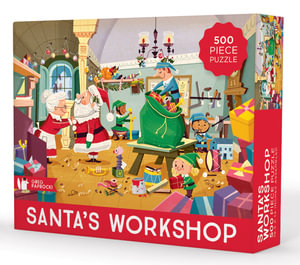 Santa's Workshop : 500-Piece Jigsaw Puzzle - Gibbs Smith Gift