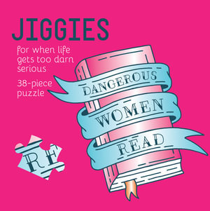 Dangerous Women Read Jiggie - Puzzle : 38-Piece Jigsaw Puzzle - Gibbs Smith Gift