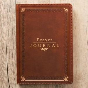 The Lord's Prayer Faux Leather Prayer Journal - Matthew 6 : 9-13 - Christian Art Gifts