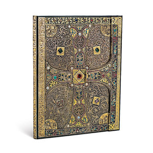 Lindau Gospels - Ultra Lined Journal : Hardcover - Wrap - 120 GSM - 144 Pages - Paperblanks