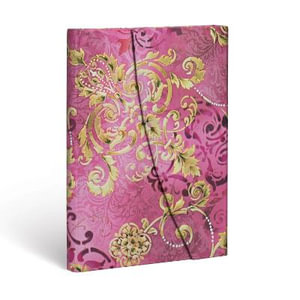 Polished Pearl - Midi Unlined Journal : Hardcover - Wrap - 120 GSM - 144 Pages - Paperblanks