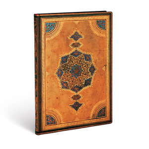 Safavid - Midi Lined Notebook : Flexi Cover - No Closure - 100 GSM - 176 Pages - Paperblanks