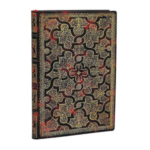 Mystique - Mini Unlined Notebook : Flexi Cover - No Closure - 100 GSM - 176 Pages - Paperblanks