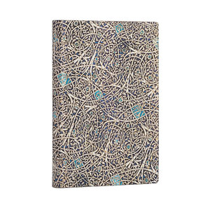 Granada Turquoise - Mini Lined Flexi Journal : Flexi Softcover - 80 GSM - 208 Pages - No Closure - Paperblanks