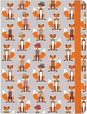 Dapper Foxes Journal : Lined, Hardcover - Peter Pauper Press