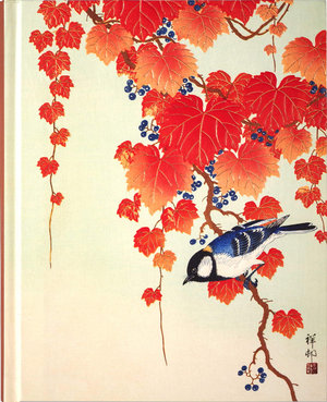 Bird and Red Ivy Journal : Lined, Hardcover, Gilded-Gold Page Edging - Peter Pauper Press