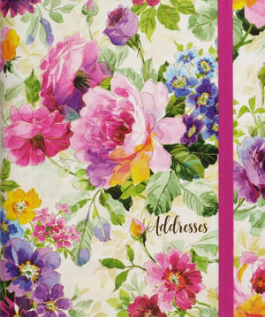 Peony Garden Large Address Book - Peter Pauper Press