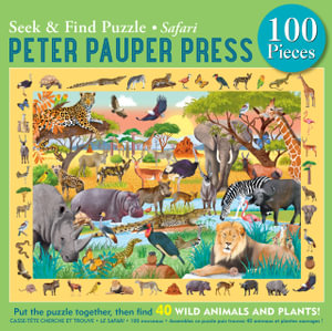 Safari Seek & Find - Kids Puzzle : 100-Piece Jigsaw Puzzle - Mikki Butterly