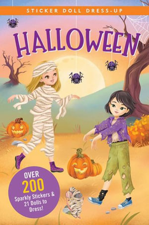 Halloween Sticker Doll Dress-up Book - Cathy Hennessy