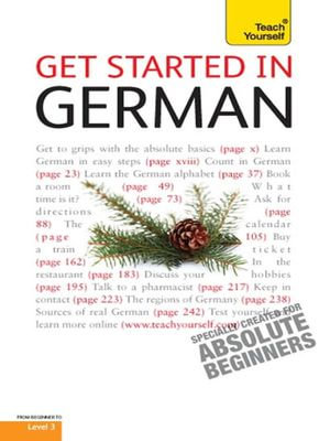 Get Started in Beginner's German : Teach Yourself - Rosi McNab