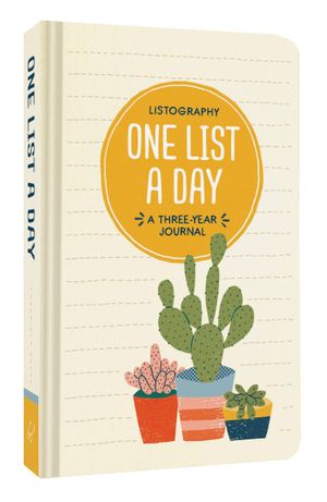 Listography : One List a Day : A Three-Year Journal - Lisa Nola