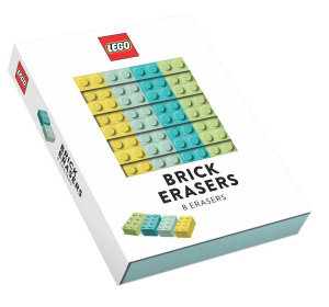 LEGO Brick Erasers : 8 Erasers - LEGO