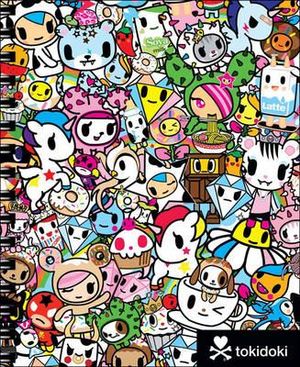 tokidoki Sketchbook with Spiral - tokidoki