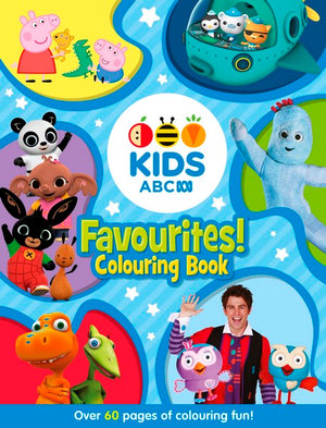 ABC KIDS Favourites! Colouring Book (Blue) - Abc