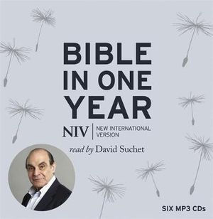 NIV Audio Bible in One Year read by David Suchet : MP3 CD - New International Version