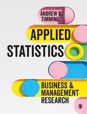 Applied Statistics : Business and Management Research - Andrew R. Timming