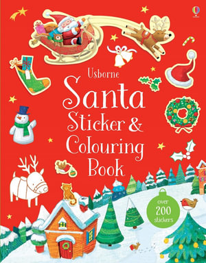 Santa Sticker And Colouring Book : Sticker and Colouring Book - Sam Taplin