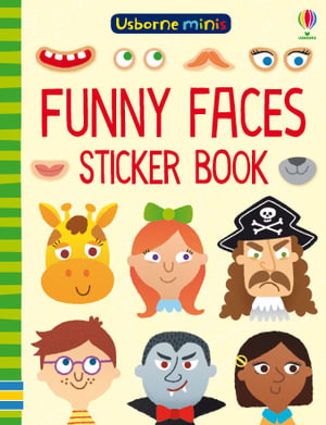 Funny Faces Sticker Book : Mini Books  : Usborne Minis - Sam Smith