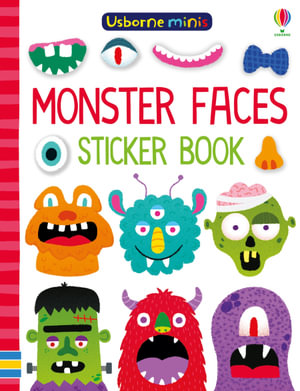 Mini Books Monster Faces Sticker Book Usborne Mini Books By Sam Smith 9781474960311 Booktopia