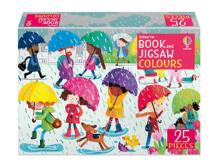 Usborne Book and Jigsaw: Colours : 25-Piece Jigsaw Puzzle - Kate Nolan