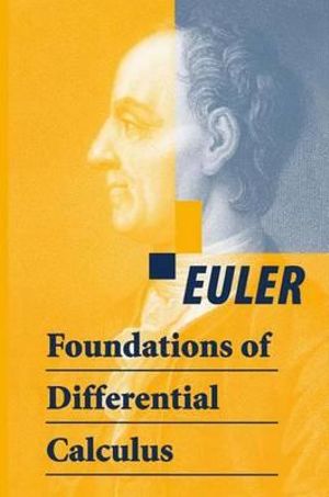 Foundations of Differential Calculus - Euler