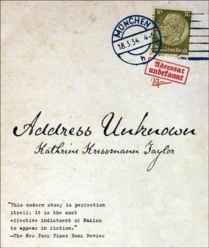 Address Unknown - Kathrine Kressmann Taylor