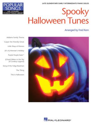 Spooky Halloween Tunes - Performance Book : Hal Leonard Student Piano Library Popular Songs - Fred Kern