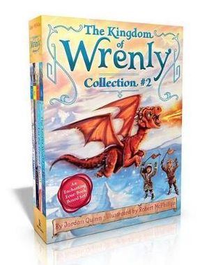 The Kingdom of Wrenly Collection #2 : Adventures in Flatfrost; Beneath the Stone Forest; Let the Games Begin!; The Secret World of Mermaids - Jordan Quinn