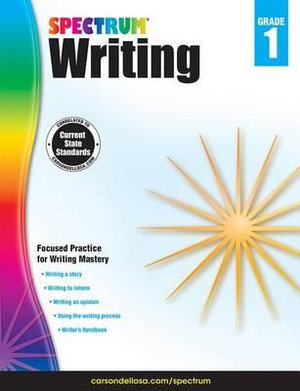 Spectrum Writing, Grade 1 : Volume 35 - Spectrum