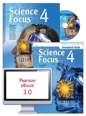 Science Focus 4  : Student Book/Homework Book/eBook 3.0 Combo Pack - Kerry Whalley