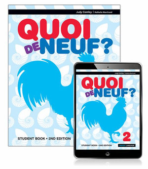 Quoi de Neuf? 2  : Student Book with eBook 2nd Edition - Judy Comley