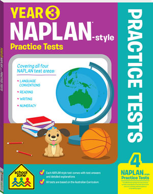 Year 3 Complete NAPLAN- Style Workbook and Tests : School Zone : Numeracy, Writing, Language Conventions, Reading - Hinkler Pty Ltd