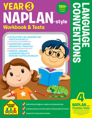 Year 3 NAPLAN - Style Language Conventions Workbook and Tests : School Zone : School Zone - Hinkler Pty Ltd