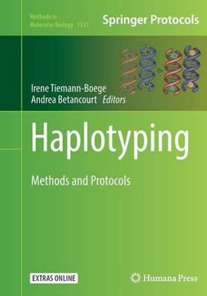 Haplotyping : Methods and Protocols - Irene Tiemann-Boege