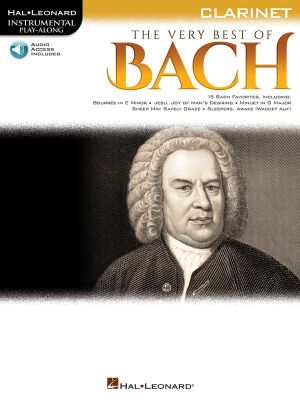 The Very Best of Bach : Instrumental Play-Along For Clarinet - Johann Sebastian Bach